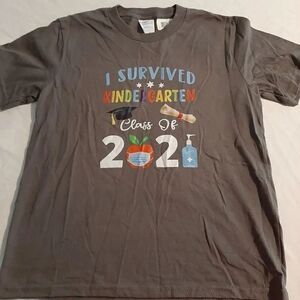 NWT I SURVIVED KINDERGARTEN 2021 Youth Small T